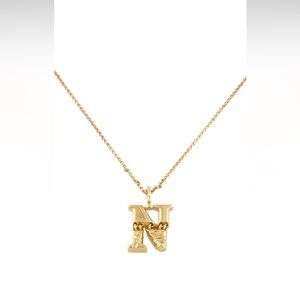 Chloé Gold-Tone Pendant Necklace